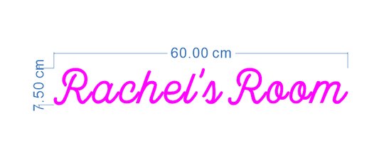 Custom Neon 'Rachel's Room' - [+ 2 FREE Bonus Items] ~$50 OFF