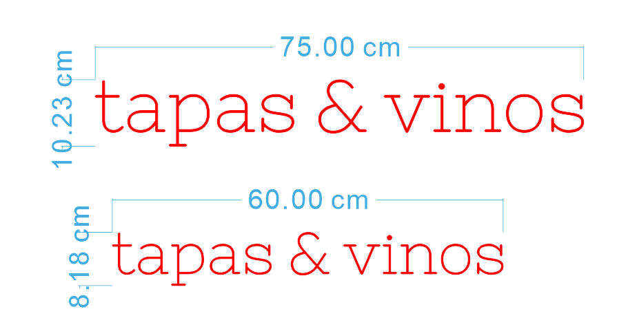 Custom Neon 'tapas & vinos' [+ 2 FREE Bonus Items] ~$150 OFF