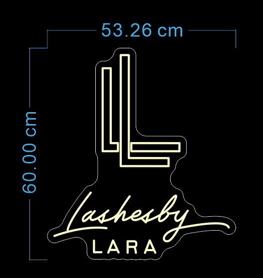 Custom Neon 'Lashesby Lara' [+ 2 FREE Bonus Items] ~$150 OFF